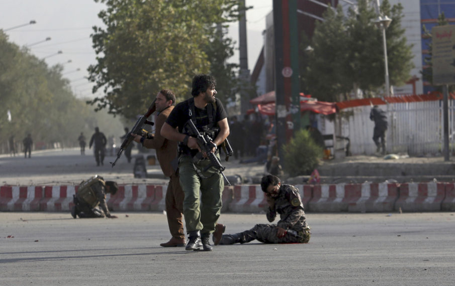 Suicide bombing kills 14 in Afghan airport