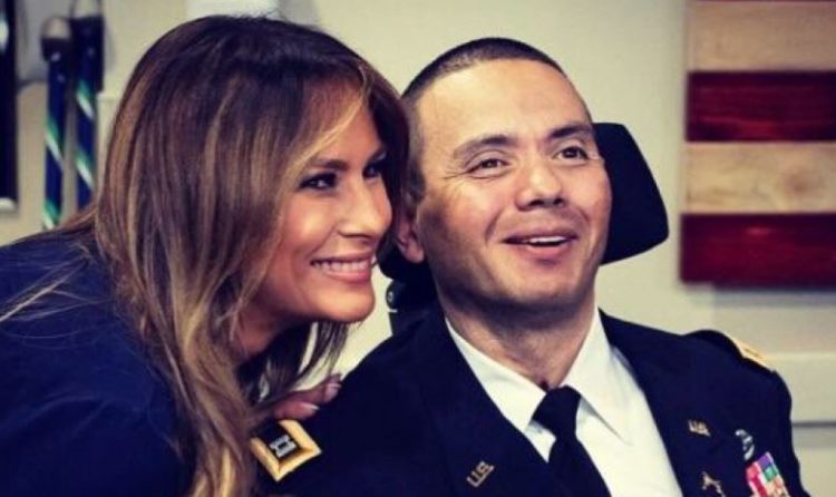 First Lady Makes Unannounced Trip to Walter Reed to Visit Injured Troops