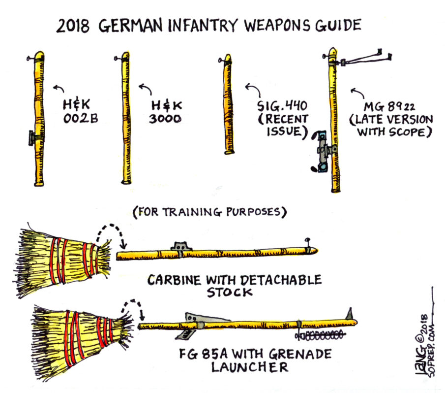 Stay Tooned: German assault brooms