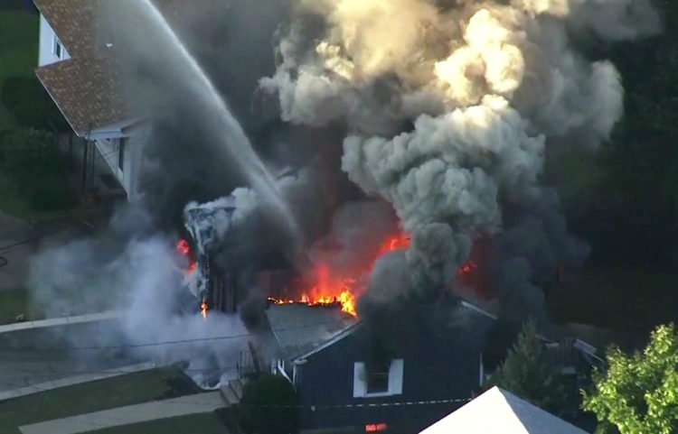 The Pic of the Day: Massachusetts burns in a series of gas explosions