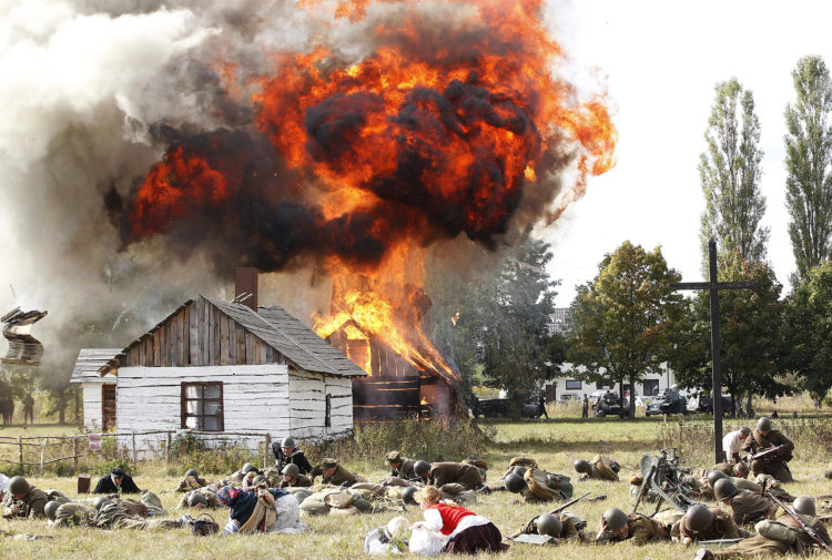 The Pic of the Day: Polish group reenacts Nazi invasion near Warsaw