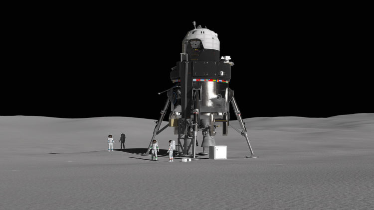 The Pic of the Day: Lockheed Martin’s vision for a reusable lunar lander