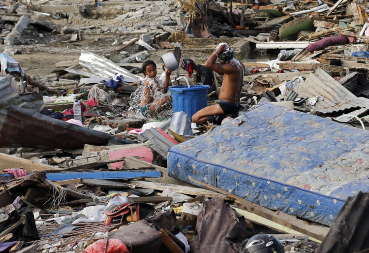 The Pic of the Day: Families in Indonesia recover after a tsunami and an earthquake