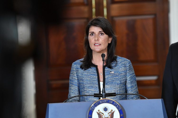 Breaking News: Nikki Haley resigns as US Ambassador to the UN