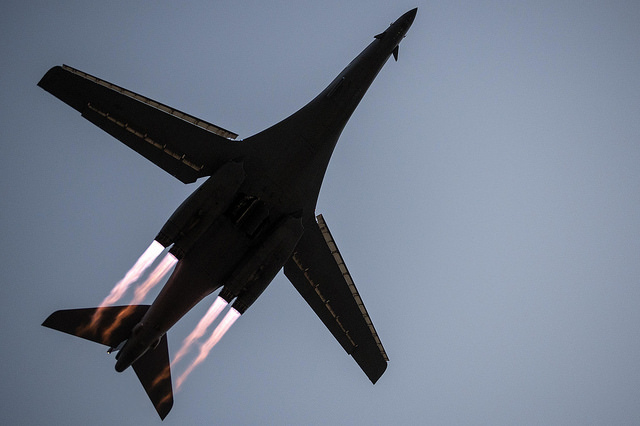 Watch: B-1 Lancer Bomber Night Takeoff In Full Afterburner | SOFREP