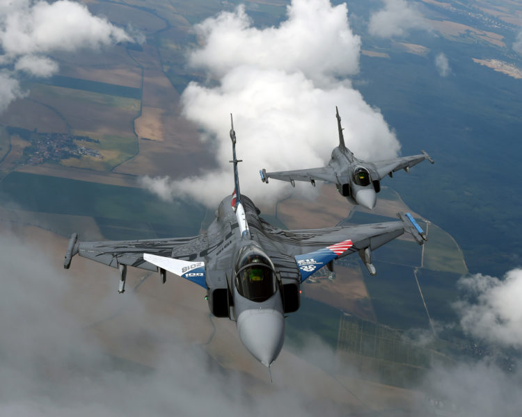 The Pic of the Day: Czech Air Force JAS-39 Gripens