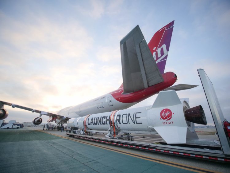 The Pic of the Day: Virgin Orbit wants to launch satellites like missiles from the wing of a 747