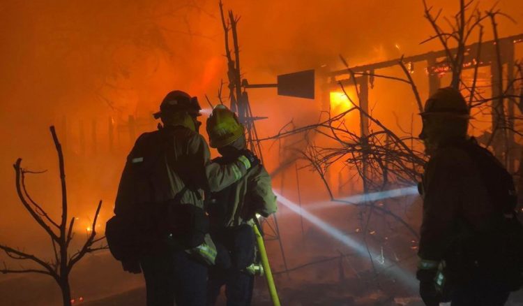 Wildfires, currently just 30 percent contained, continue to rock California as stock market responds