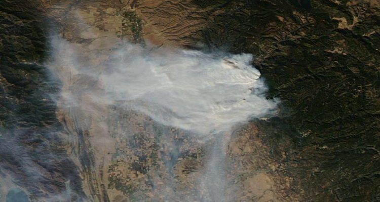 The Pic of the Day: California’s wildfires from space