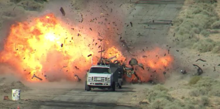 Watch: Naval weapons test range shows off different ways to blow you up from the sky