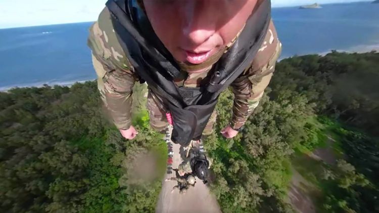 Watch: 360 degree video shows what it’s like to hitch a ride dangling under a Blackhawk