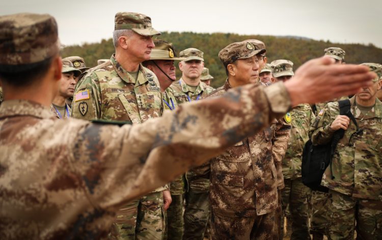 The Pic of the Day: Despite tensions, US and Chinese troops train to counter disasters together
