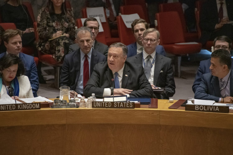 The Pic of the Day: Secretary of State addresses the UN about Iran