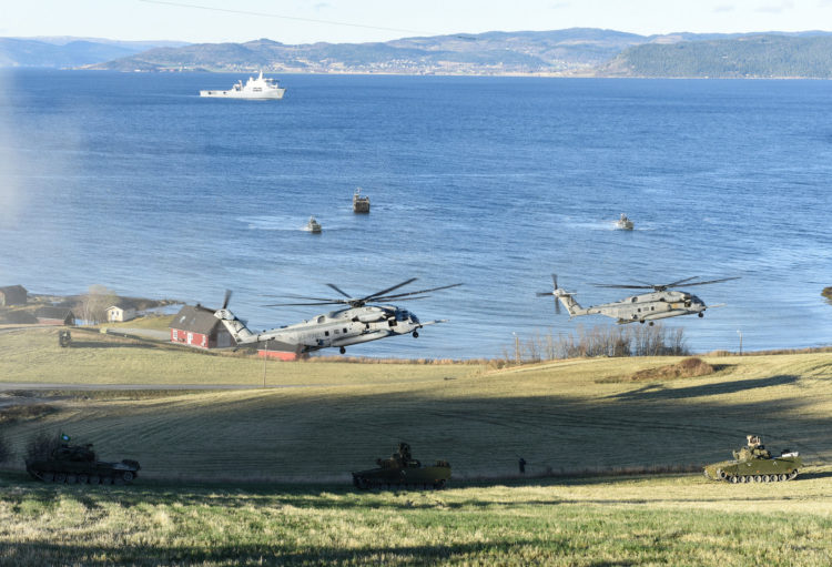 The Pic of the Day: NATO puts on a land, air, and sea show in Norway