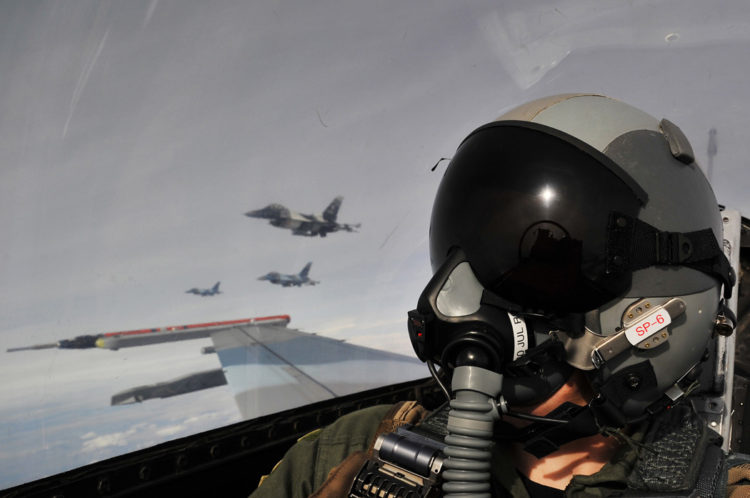 The Pic of the Day: F-16 Aggressors on the prowl over Alaska