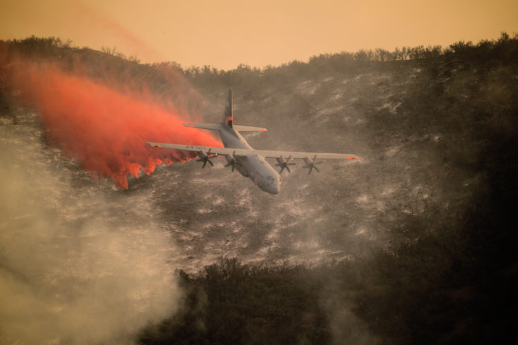The Pic of the Day: Fighting fires in a C-130