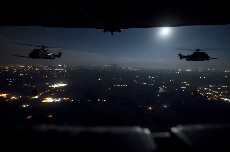 The Pic of the Day: French Air Force helicopters over Florida