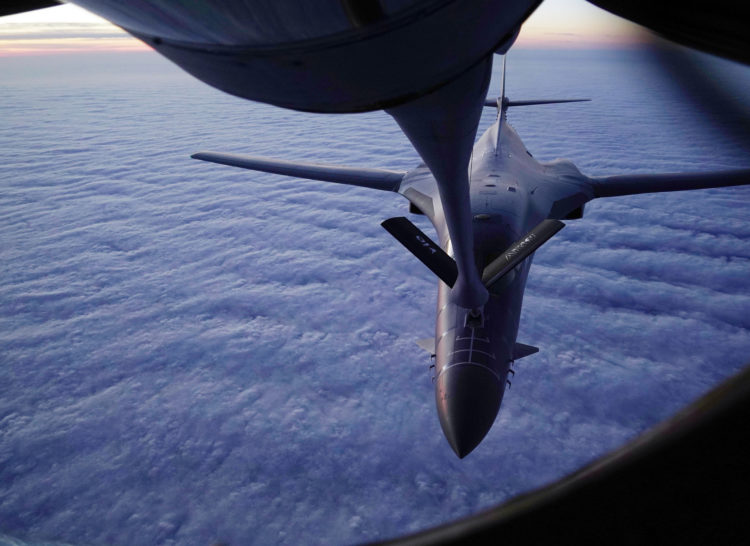 The Pic of the Day: The Bone refuels on the run