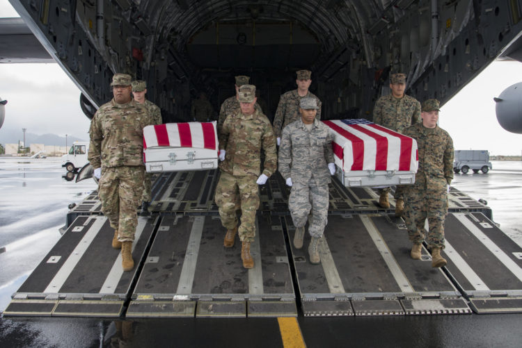 The Pic of the Day: Service members’ remains return from the Philippines