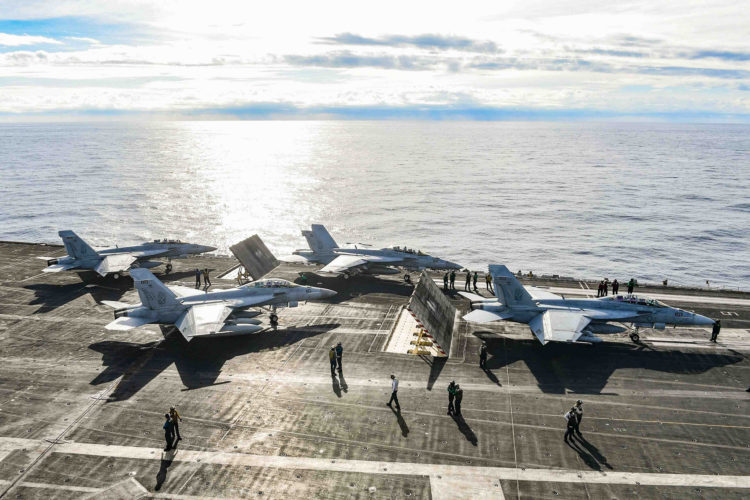 The Pic of the Day: Red Rippers prepare to launch aboard the USS Harry S. Truman