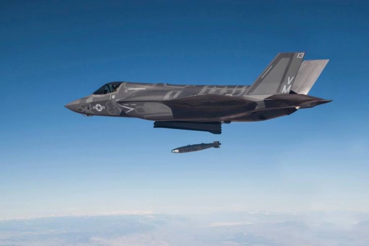 Watch: An F-35B obliterates a moving target