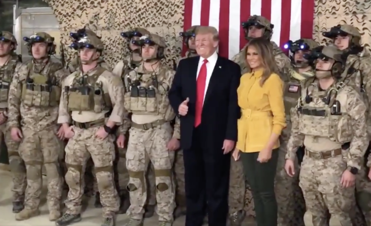 The bizarre hysteria over Trump’s visit to Iraq
