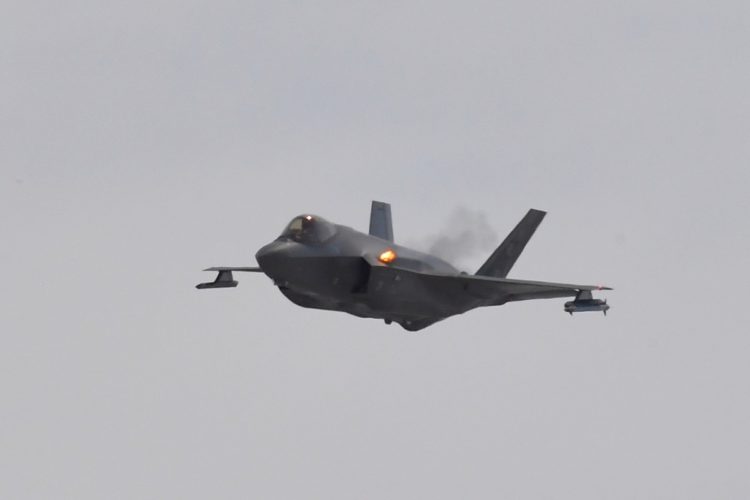 The Pic of the Day: F-35 fires its 25mm canon