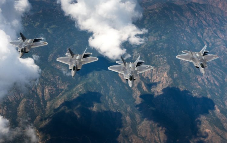 The Pic of the Day: F-22 Raptors over Colorado