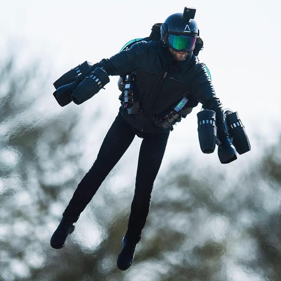 Watch: Royal Marine inventor takes on commando assault course in his jet pack