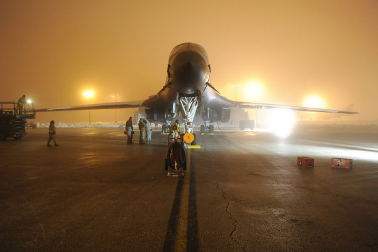 The Pic of the Day: Preparing the Bone for takeoff