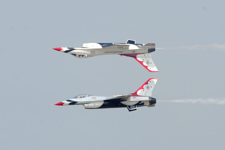 The Pic of the Day: Thunderbirds putting on a show