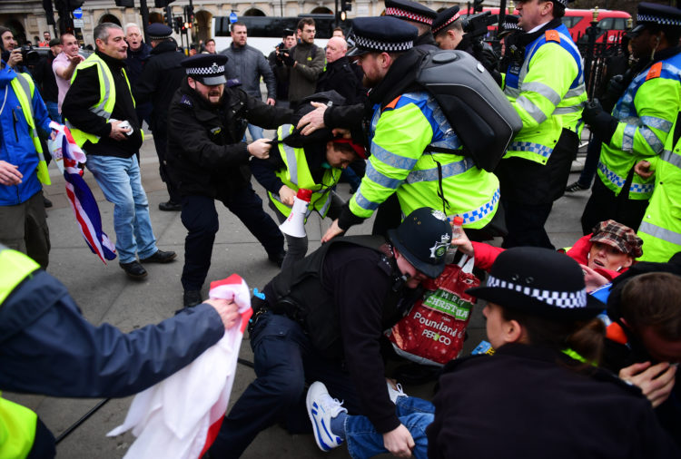 The Pic of the Day: Yellow Vest protests in London