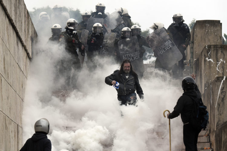 The Pic of the Day: Greeks protest the Macedonia name change