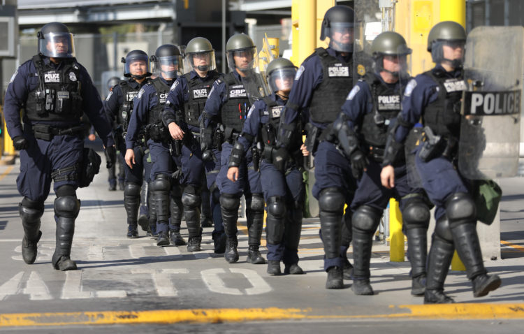 The Pic of the Day: US Customs and Border Protection (CBP) agents conduct readiness drills