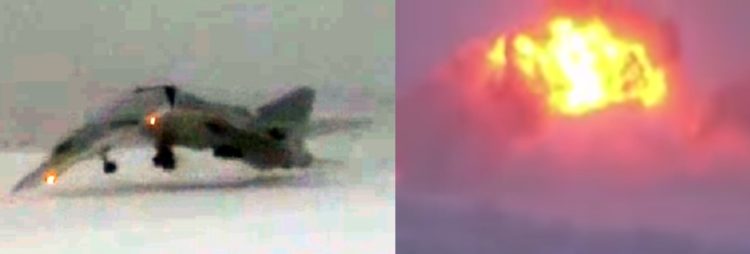 Watch: Shocking footage of Russian Tu-22M3 bomber crashing last week suggests instrument failure