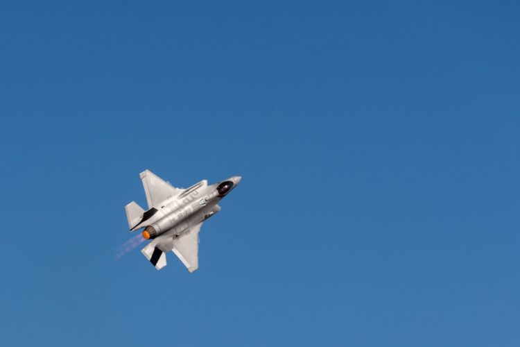 The Pic of the Day: F-35 showing off over Sacramento