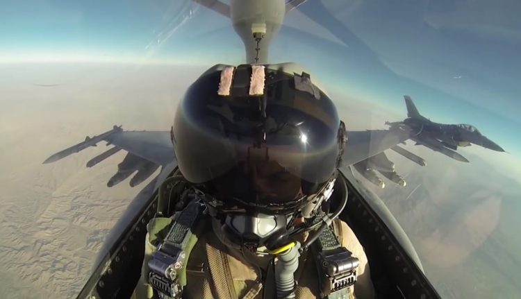 Watch: An F-16 Pilot’s first combat flight in Afghanistan
