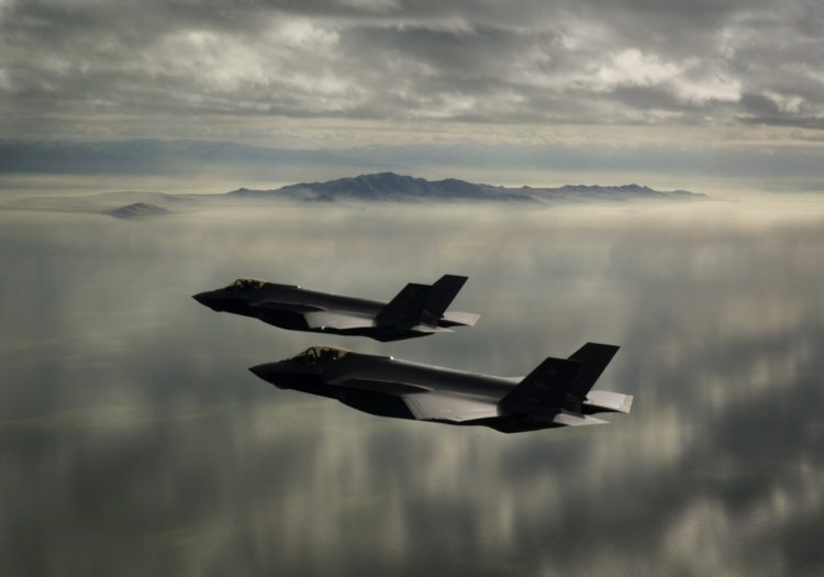 The Pic of the Day: F-35 Joint Strike Fighters over Utah