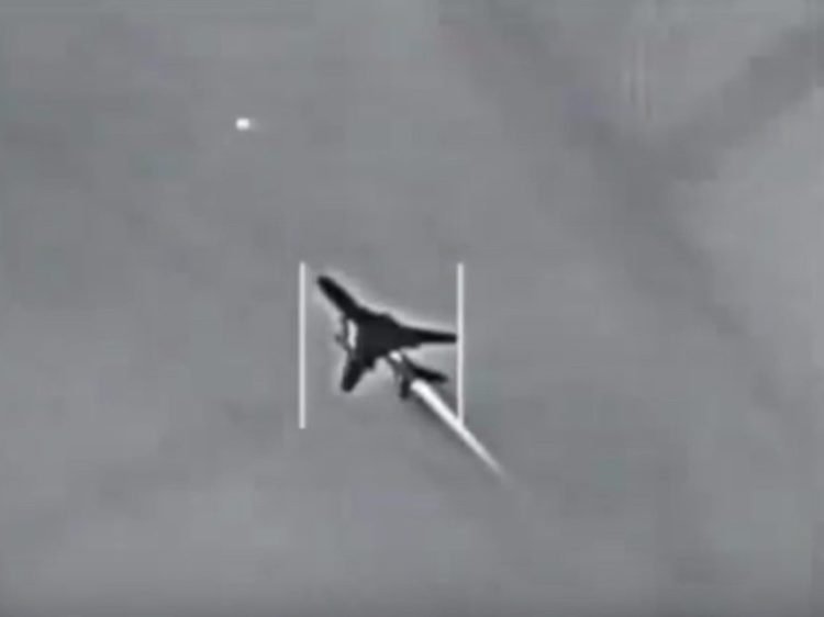 Watch: Footage of Syrian Su-22 being shot down by a US Navy Super Hornet in 2017