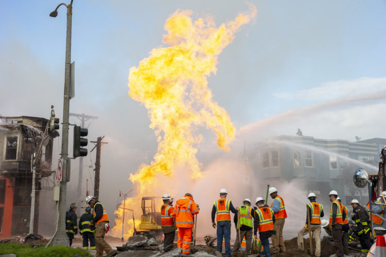 The Pic of the Day: San Francisco gas explosion forces residents, workers to flee