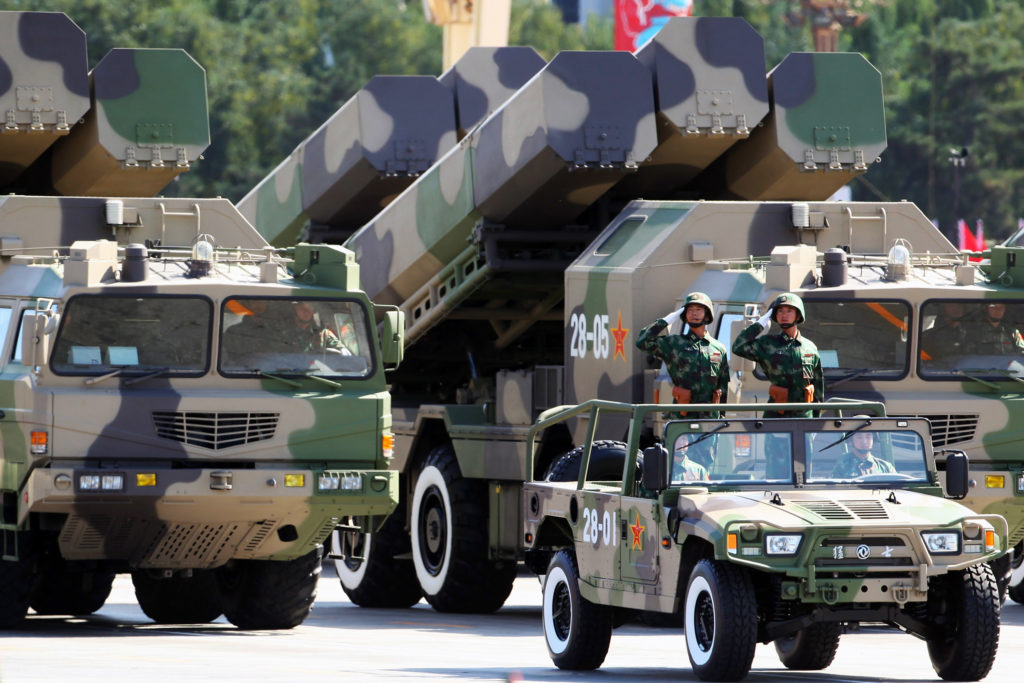 Trump backing out of the INF treaty removes a significant Chinese strategic advantage