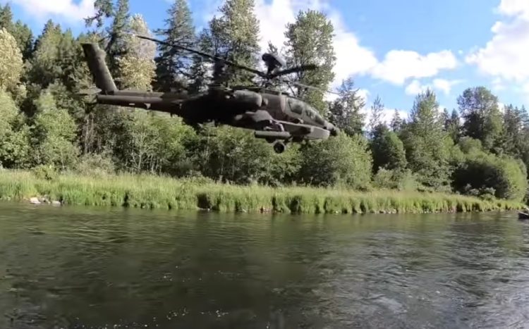 Watch: New footage shows the agility of America’s Apache helicopters