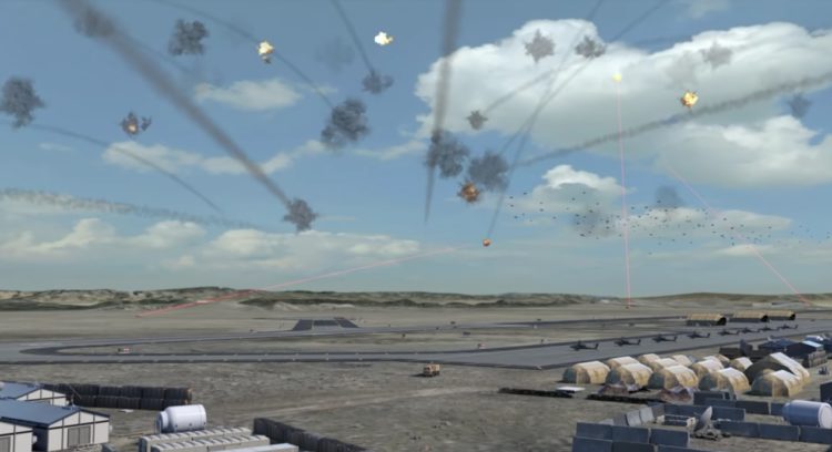 Watch: Raytheon shows how drone swarms and lasers will soon make warfare a sci-fi horror show