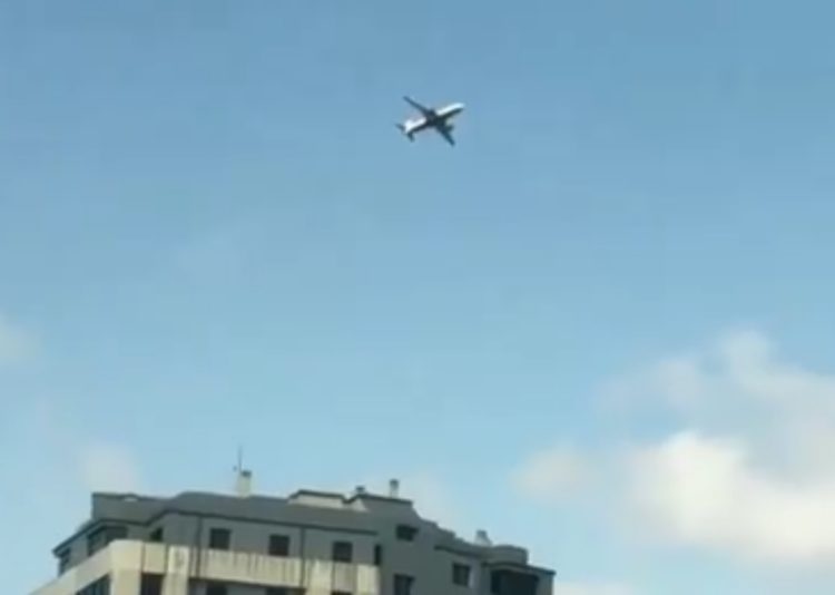 Watch: Shocking footage shows British Airways flight being tossed around in strong winds over Gibraltar