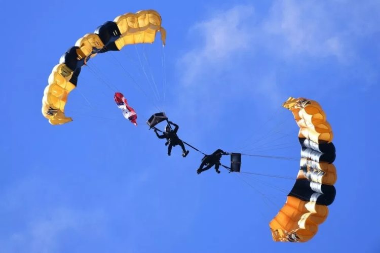 Three soldiers assigned to the US Army’s Golden Knights critically injured in skydiving accident