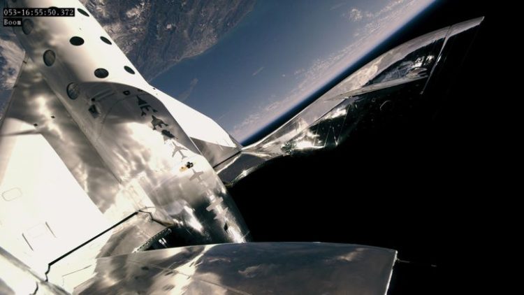 The Pic of the Day: Virgin Galactic takes crew to the edge of space