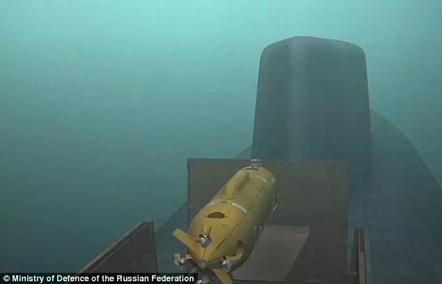 Russia releases first-ever 'field test' footage of 'doomsday' nuclear drone sub