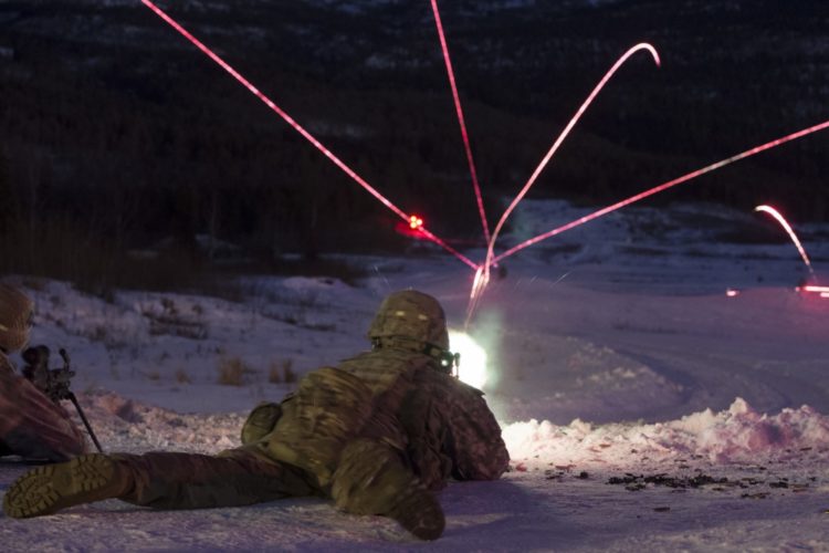 The Pic of the Day: Paratroopers conduct live fire training in Alaska to prepare for Arctic warfare