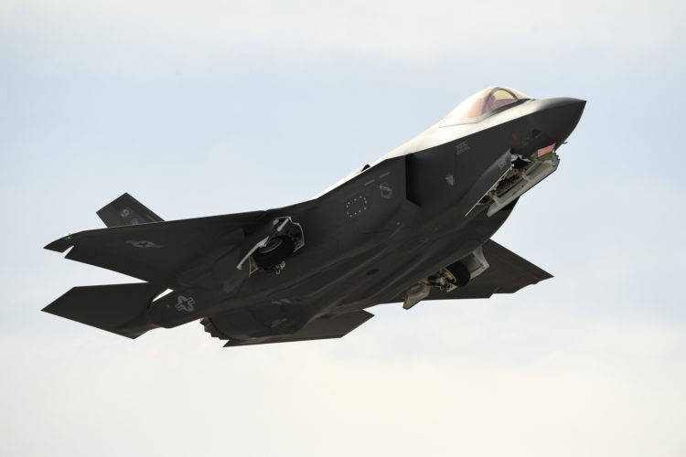 The Pic of the Day: F-35 takes off from Nellis Air Force Base