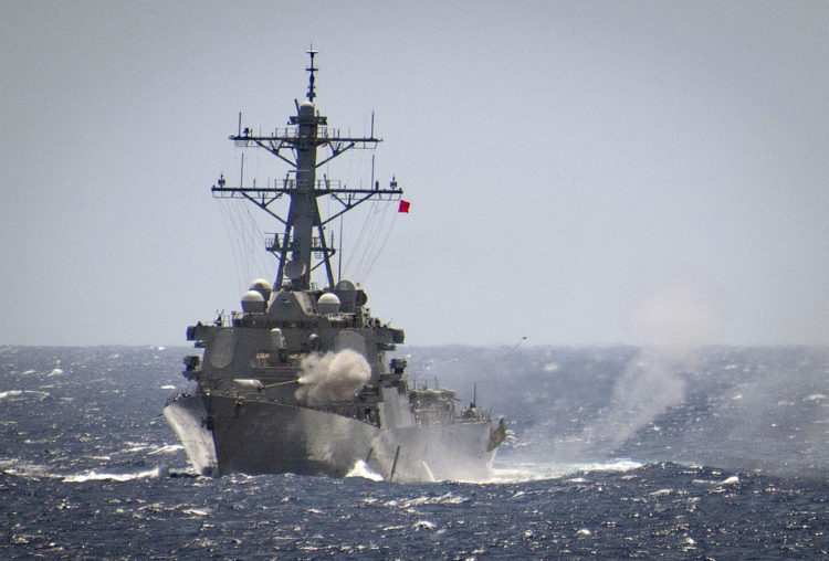 The Pic of the Day: US Navy does live-fire exercises in the Philippine Sea